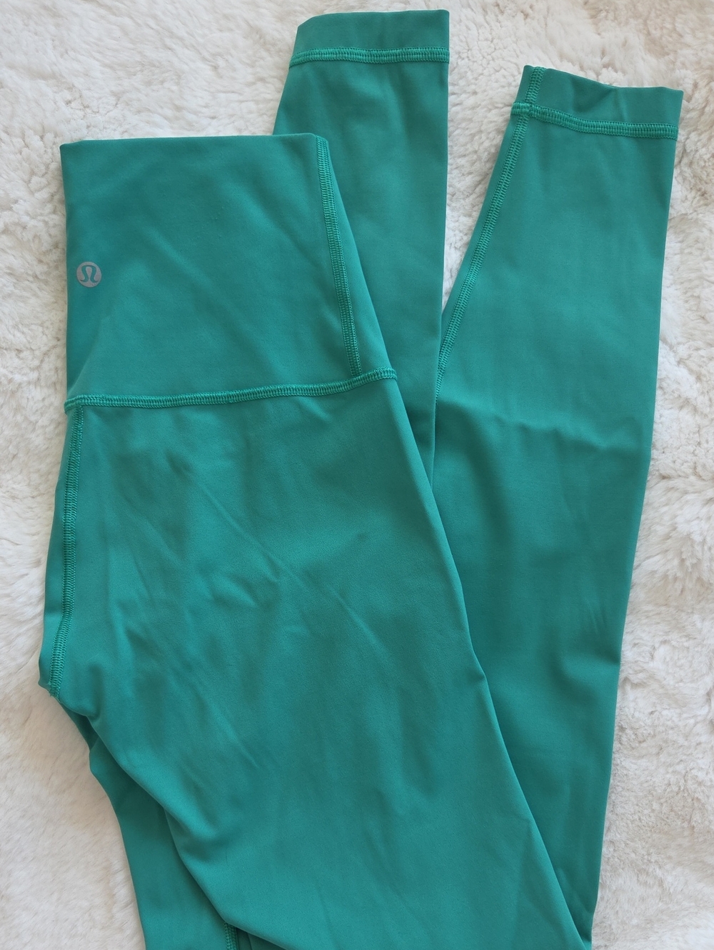 lululemon athletica Teal Green High-Rise Leggings